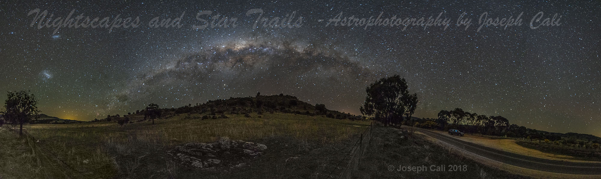 Nightscapes and Star Trails, Astrophotography by Joe Cali